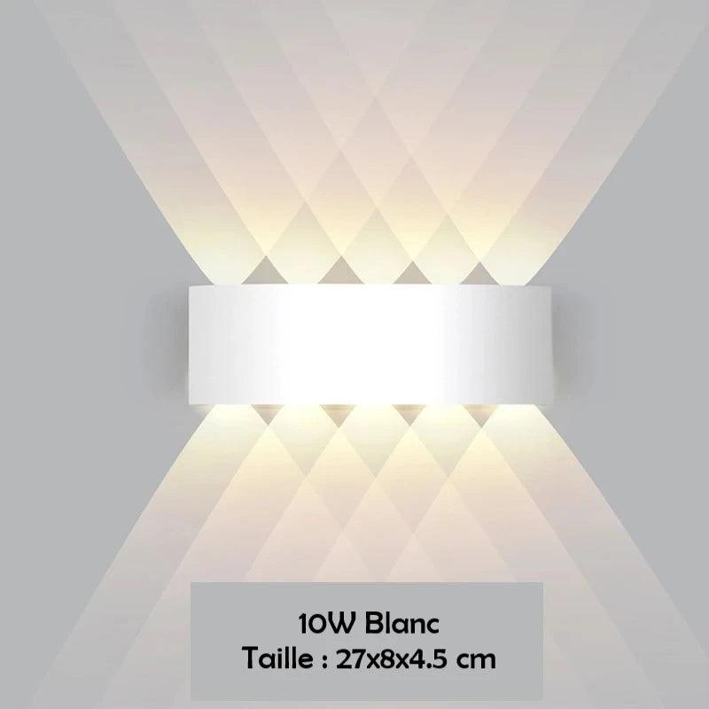 applique murale jardin led