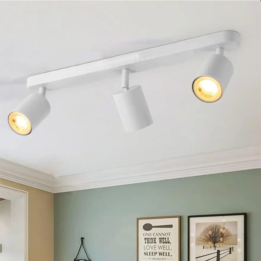 plafonnier led rotatif led aluminium faretto