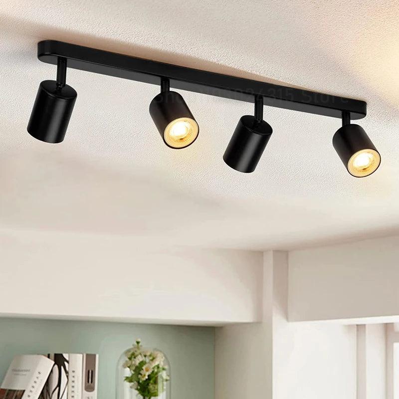 plafonnier led spot rotatif led aluminium