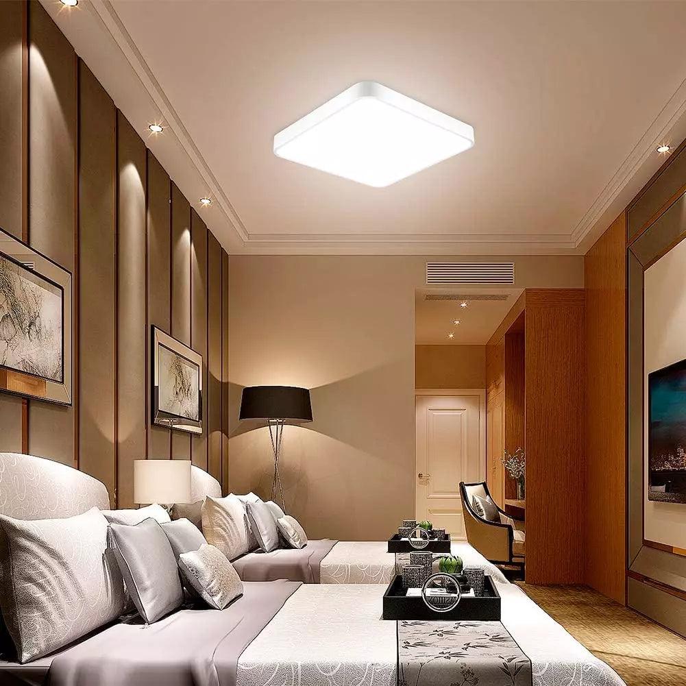 plafonnier led moderne carre