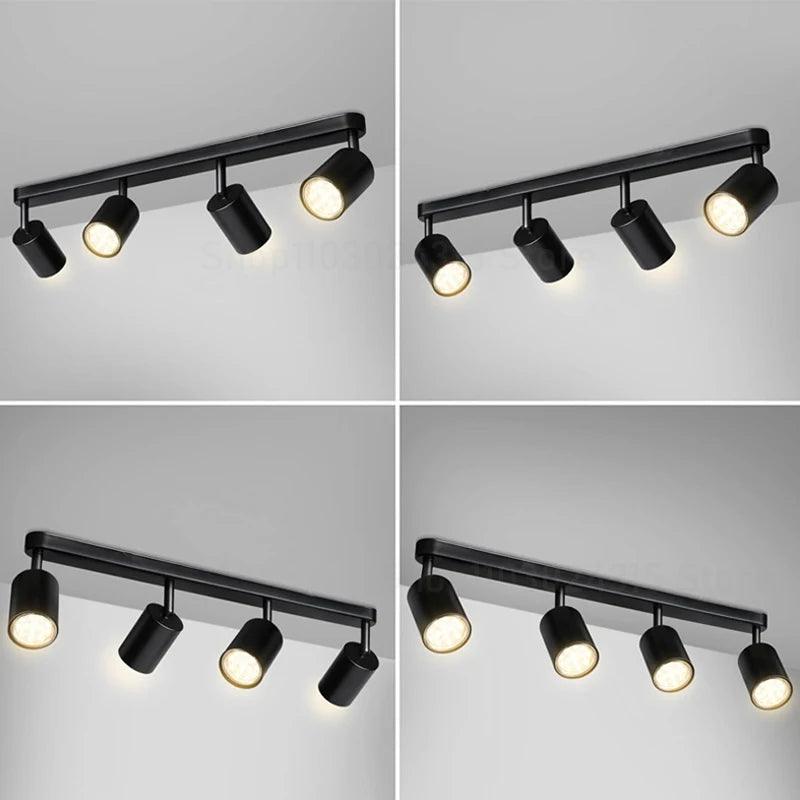 plafonnier led spot rotatif led faretto