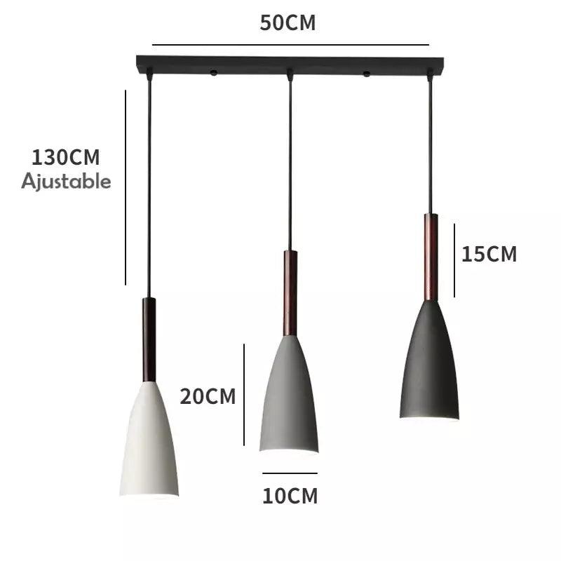plafonnier led suspendu eclairage design