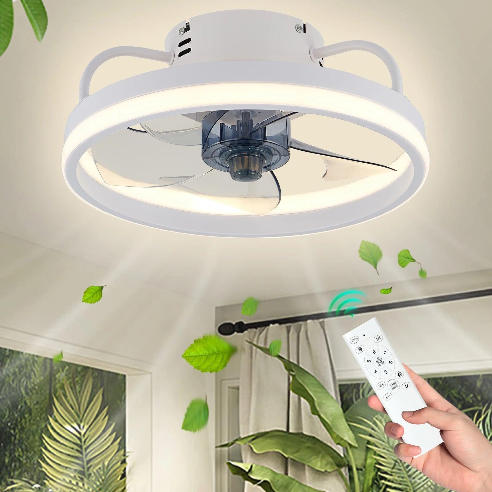 plafonnier ventilateur dimmable